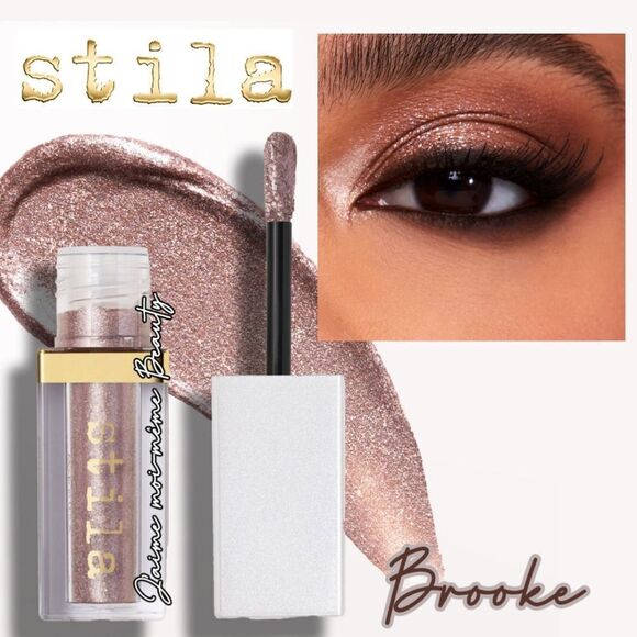 STILA BROOKE  Eyeshadow Lavender Pink Pearlescent Kaleidoscope Holo Shimmer - Picture 1 of 11
